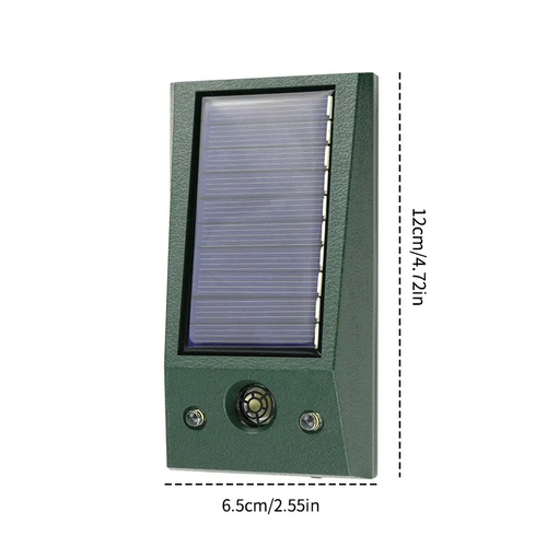 Repellente per Uccelli Elettronico Ad Ultrasuoni Ad Energia Solare Deterrente pe - Foto 9 di 13