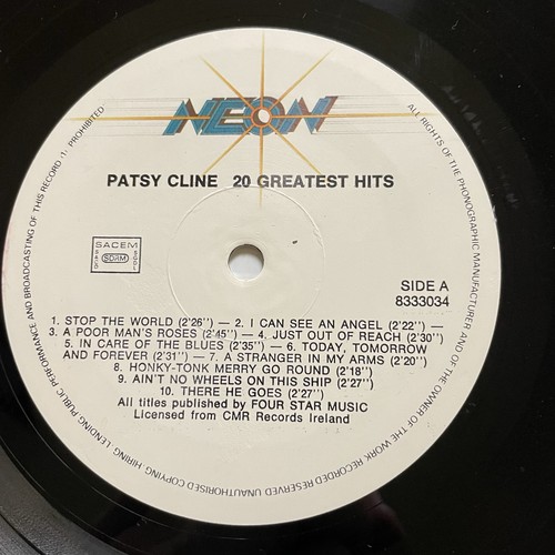 Patsy Cline 20 Greatest Hits Vinyl Record 12” 33 RPM 8333034 Neon 1981 - Bild 8 von 24