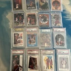 1988 Fleer Michael Jordan Lot Bgs 10 Psa 10 Flair Sam Vincent Psa 9 16 Cards