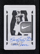 2024 Panini National Treasures Printing Plate Black 1/1 Dan Hampton Auto HOF