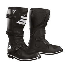 Bottes Moto Cross Shot Race 2 Noires Enduro Offroad Protection