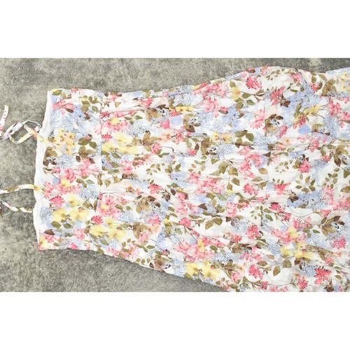 NEW Lane Bryant Maxi Dress Floral Size 22 Plus Multicolor Polyester Sleeveless - Picture 2 of 6