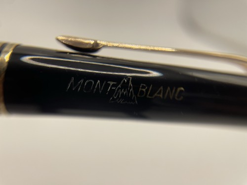 Rare 1950's MINT MONTBLANC 242 G Celluloid Fountain Pen- 14k F Nib-Restored - Picture 17 of 22