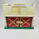 1967 Vintage Fisher Price Family Play Farm Barn Moo Sound Barn Only