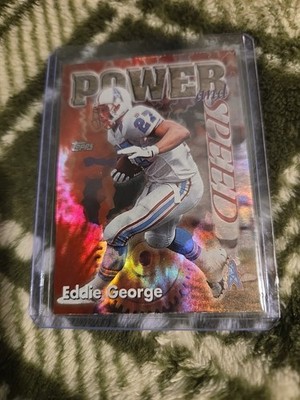 1998 TOPPS Eddie George Seasons Best Power & Speed #5