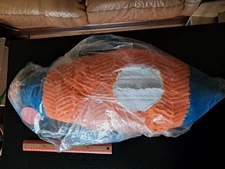 Brand New w tag Sew Sweet Minky Rocket Stuffie Outer Space Galaxy Luxe? Textured