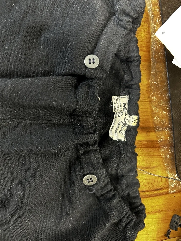 Pantalones Cortos de Ciclismo Bianchi de Lana Original Vintage Talla 4 Foto 3 de 4