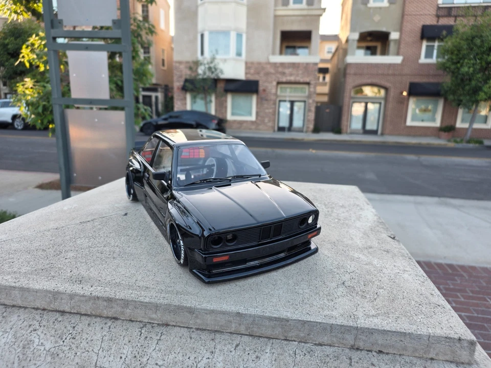 200mm 1/10 Custom Paint BMW E30 4Tec-2 HPI FZ02 DC10 MST TT02 YD2 Body Only - Image 2 of 4