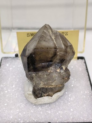 Smokey Quartz With Water Bubble From Brazil Rock Stone Artifact
