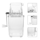 Manual Ice Chopper Portable Hand Crank Ice Crusher Housewarming Gift