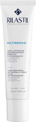 Rilastil Multirepair Crema Viso Antirughe E Antiossidante Idroriparatrice, Idrat - Foto 7 di 12