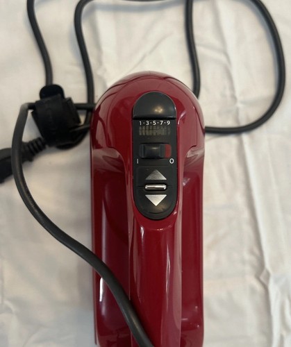KitchenAid Batidora de Mano Digital 9 Velocidades - Múltiples Accesorios - Rojo Imperio - Imagen 5 de 11