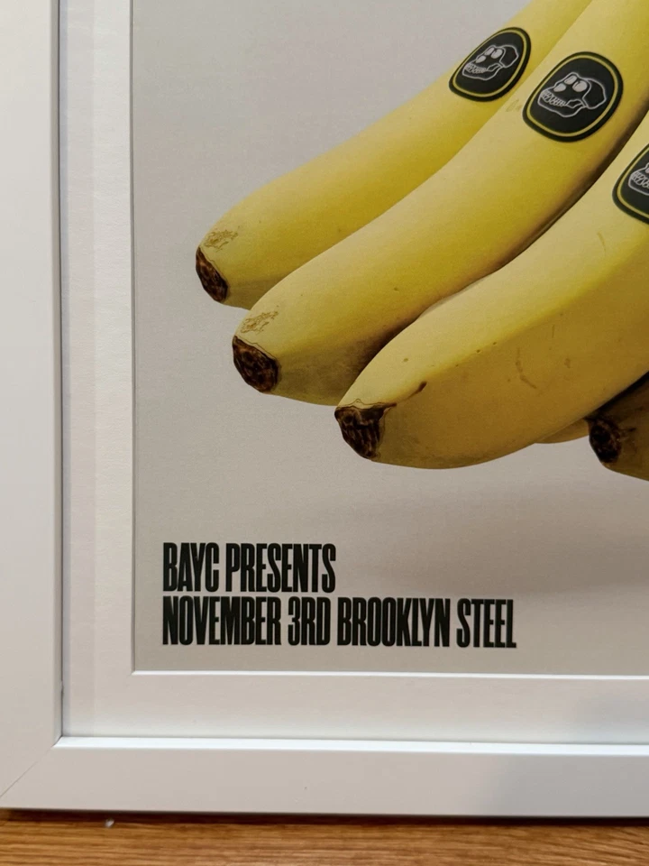 Bored Ape Yacht Club BAYC Ape Fest 2021 Poster Brooklyn Steel MINT CONDITION - Image 4 of 4