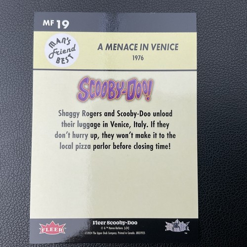 2025 Fleer Scooby-Doo MF19 Man’s Best Friend A Menace In Venice - Bild 2 von 2
