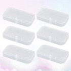  12Stück durchsichtigeKunststoff-BoxTeile-Speicher-FallLagerungCollection