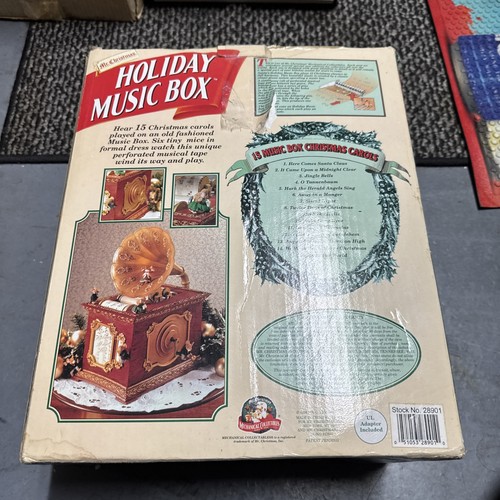 Brand new Christmas Holiday Music Box Phonogram - Picture 10 of 22