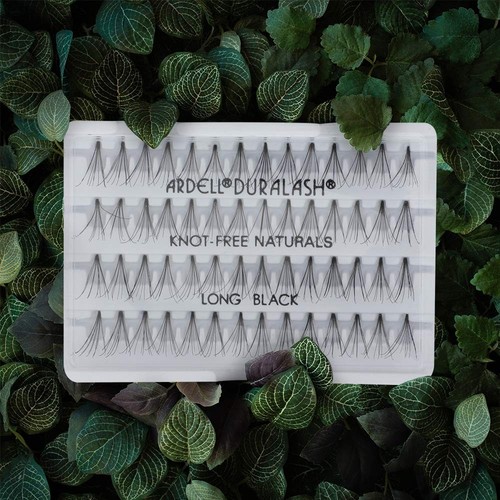 Ardell Long Individual False Eyelashes 4 Pack Knot Free Natural Look Black - Picture 3 of 5