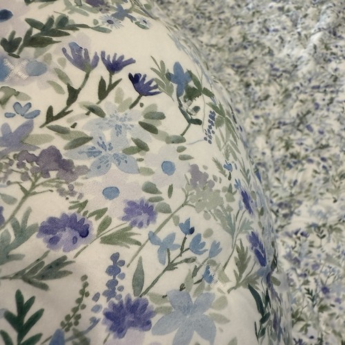 POTTERY BARN AERIN FLORAL WENDEDECKE, TWIN/XL ~ COOL MULTI - Bild 7 von 12