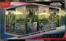 Pokémon Collezione Premium con Statuina Evoluzioni Prismatiche ITA Sealed ✅
