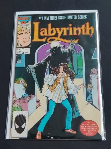 Labyrinth #1 - Marvel Comics - November 1986 -  Based on David Bowie Film