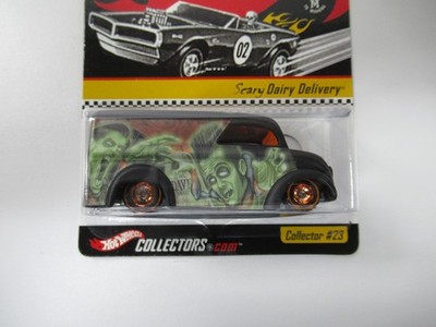 ミニカー hotwheels delivery van halloween Hot wheels Halloween Scary Dairy Delivery Van 2002! - YouTube