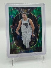2022-23 Panini Select Green Shock Prizms LUKA DONCIC