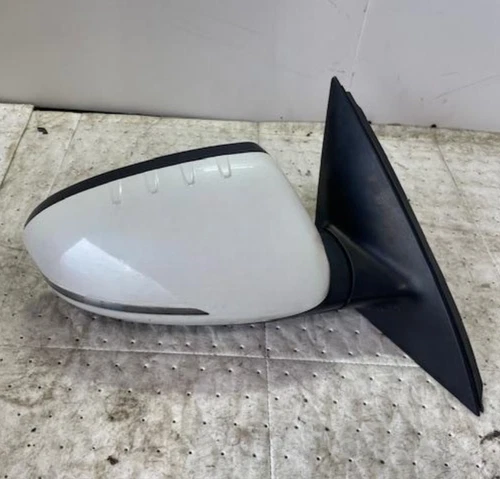 2012-2013 Kia Optima Right Passenger Side View Mirror Door w/Turn Signal White