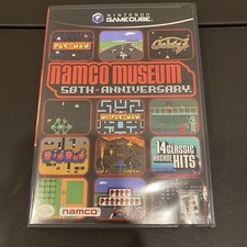 Namco Museum 50th Anniversary (Nintendo GameCube, 2005) Complete CIB TESTED