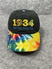 Central Park Zoo 1934 Kids Youth Child Embroidered Tie Dye Hat Cap Adjustable