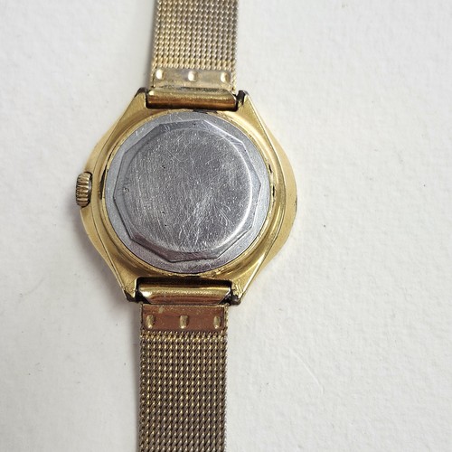 Vintage Mido Automatic Ladyday Oval Gold Watch Running - Picture 4 of 8
