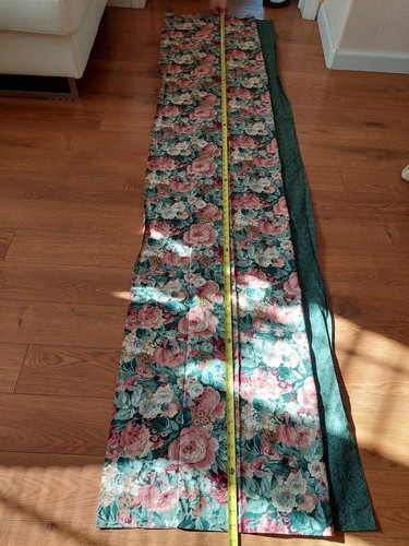 Lot Of 6🌹Vtg. Floral Victorian Style Curtain Sets 4Panels. 2Valances.USA.Green. - Picture 15 of 24
