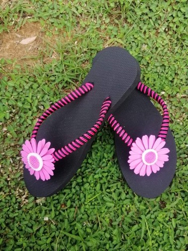 Summer Women's Slippers Fashion Platform Wedge Sandals Outdoor Leisure Flip Flop - Picture 16 of 18