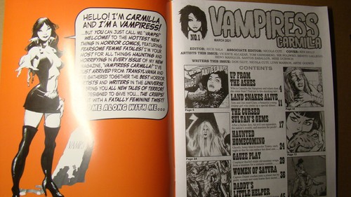VAMPIRESS CARMILLA 1 *NM/MT 9.8* KEN KELLY ART WARREN CREEPY EERIE VAMPIRELLA - Bild 2 von 2