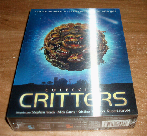 Critters 1 2 3 4 Caratula Lenticular 4 Blu-Ray+Dvd +fotos Nuevo Sellado A-B-C - Imagen 3 de 7