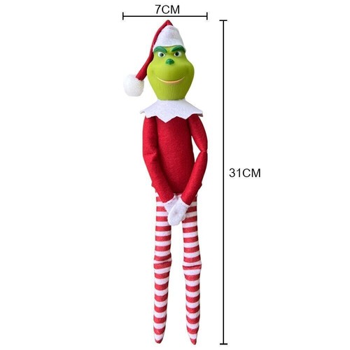 2024 Christmas On The Shelf Xmas Plush Elf Doll Toy Christmas Tradition Doll - Bild 11 von 30