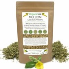 Mullein Leaf & Flower Tea Loose Organic Herb Premium Quality Herbal 25 g - 200 g