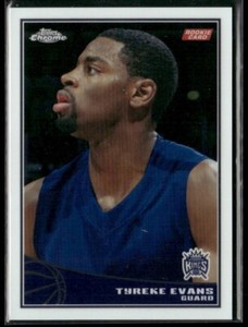 2009-10 Topps Chrome /999 Tyreke Evans #107 Rookie RC