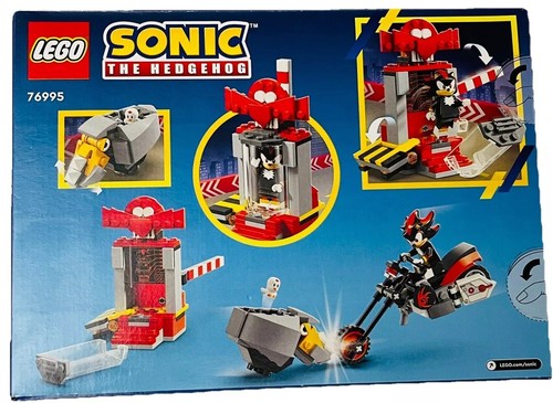 LEGO SONIC THE HEDGEHOG 76995 SHADOW’S ESCAPE NIB 8+ RHINOBOT MOTORCYCLE CLUCKY - Picture 2 of 12