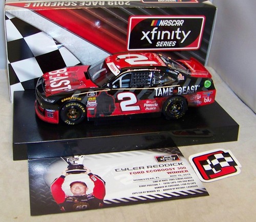 1:24 ACTION 2019 #2 TAME THE BEAST HOMESTEAD RACE WIN TYLER REDDICK 1/636 NIB