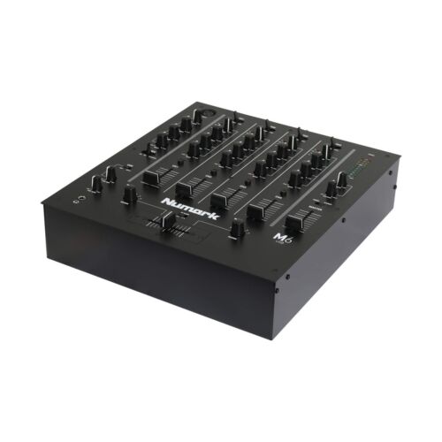 Numark M6 USB - 4-Channel DJ Mixer with Built-In Audio Interface, 3-Band EQ, ... - Picture 3 of 9