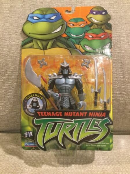 TMNT Shredder Teenage Mutant Ninja Turtles Action Figure 2002 Playmates for sale online | eBay