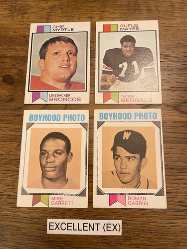 1973 Topps Football Cards 1-185 (P-NM) - You Pick - Complete Your Set - Picture 7 of 16