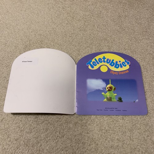 Teletubbies Lot of 2 Toddler Paperback Story Book Tubby Custard Mess Dipsy Dance - Picture 8 of 10
