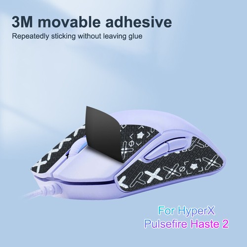 Anti-Slip Gaming Mouse Sticker For HyperX Pulsefire Haste 2 Wired Wireless Mouse - Picture 8 of 28