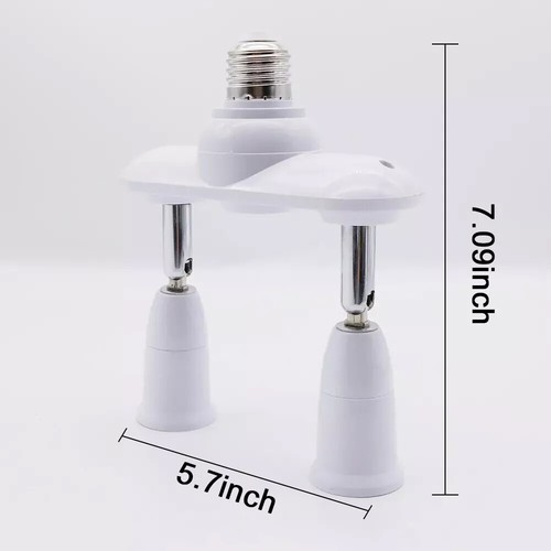 Flexible Extension Adjustable and Bendable E26 E27 Socket Adapter Converter - Picture 16 of 30