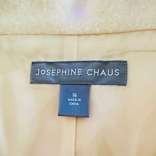 JOSEPHINE CHAUS Women’s Ivory Wool & Cashmere Jacket Size 16 - Picture 5 of 6