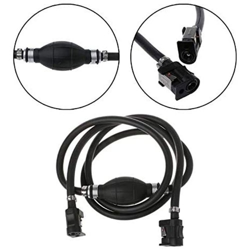 FUEL LINE HOSE PRIMER BULB KIT OUTBOARD TANK CONNECTOR FOR YAMAHA MARINER 8mm - Picture 6 of 12