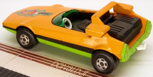 Matchbox Bertone Autobianchi A112 Runabout Orange Vintage SUPER KINGS 1:44 - Picture 2 of 2