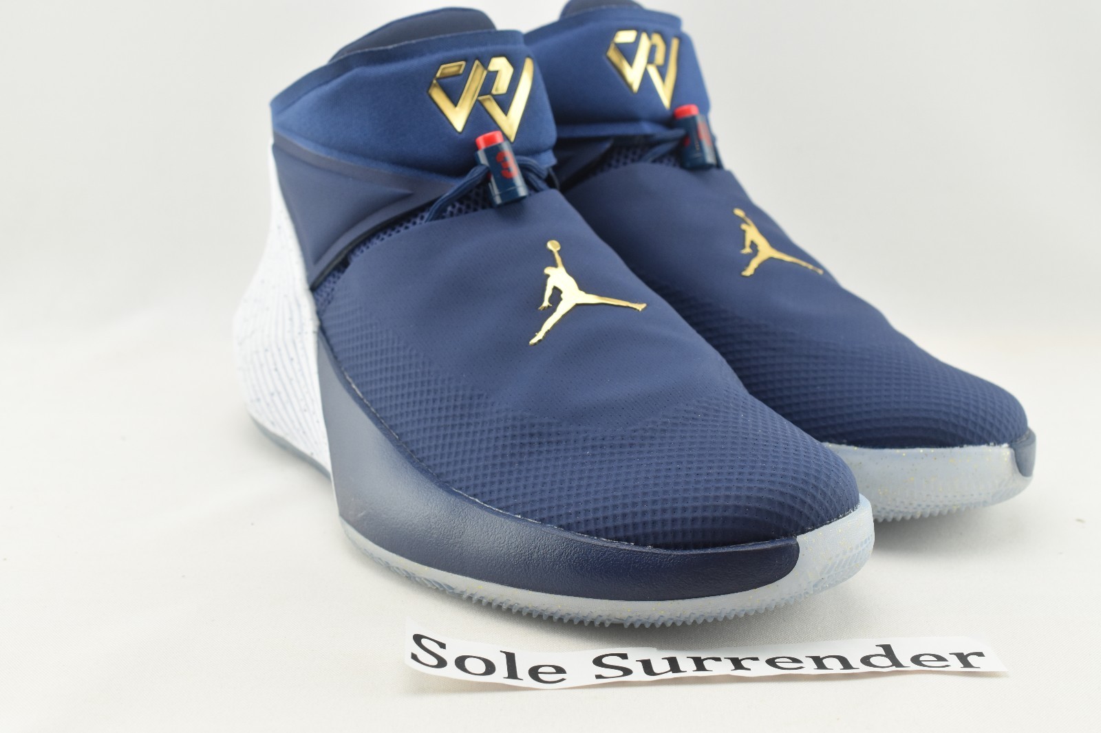 Air Jordan Why Zero Not Zero Why .1 - SIZE 10- AA2510-431 Gold Grey ? Zer0.1 Tribute Navy fa8084 Air Jordan Why Zero Not Zero Why .1 - SIZE 10- AA2510-431 Gold Grey ? Zer0.1 Tribute Navy fa8084