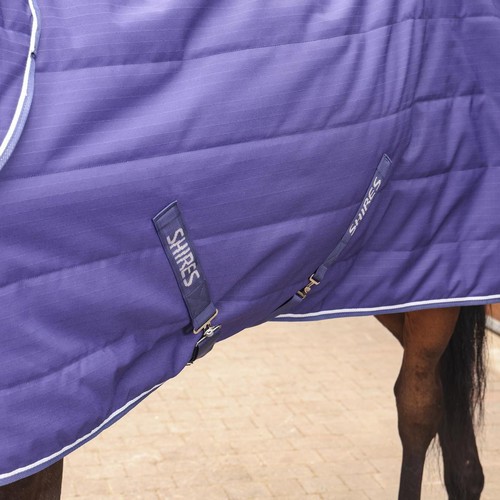 Shires Tempest Original 100g Stable Rug and Neck - Navy - Picture 2 of 6